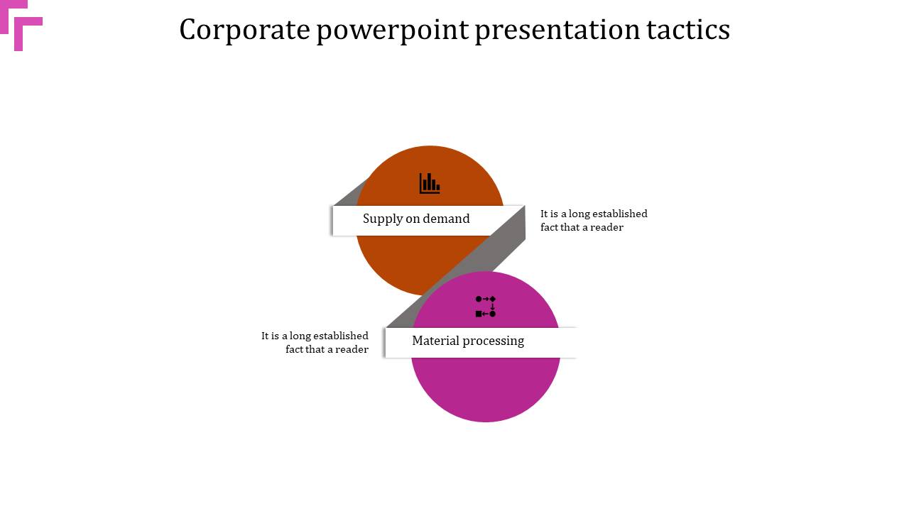 Awesome Corporate PowerPoint Slides With Circular Icons